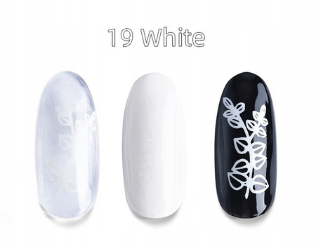 Kads 19 white nail stamping varnish 10 ml