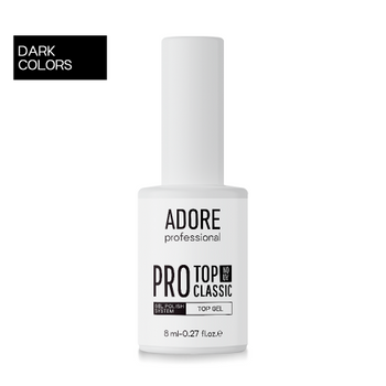 Hybrid top coat without sticky layer without UV filter Adore Pro Classic 8 ml