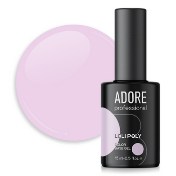 ADORE Loli Poly Base kolorowa polibaza 03 - biało-różowa 15ml