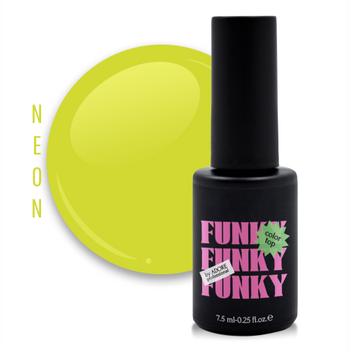 Adore Top hybrydowy Funky Color 07 neon żółty 8ml