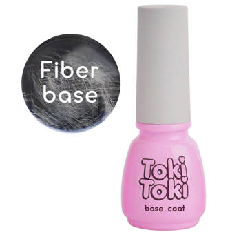 Baza hybrydowa Toki Toki Fiber Base mocna do paznokci problematycznych5ml 