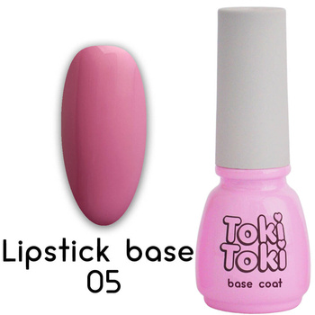 Baza hybrydowa kolorowa Toki Toki Lipstick LB05 różowy 5ml