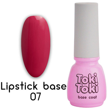 Baza hybrydowa kolorowa Toki Toki Lipstick LB07 malina 5ml