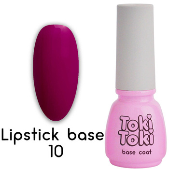 Baza hybrydowa kolorowa Toki Toki Lipstick LB10 różowa fuksja 5ml