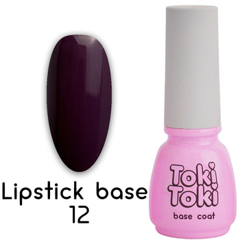 Baza hybrydowa kolorowa Toki Toki Lipstick LB12 śliwka 5ml