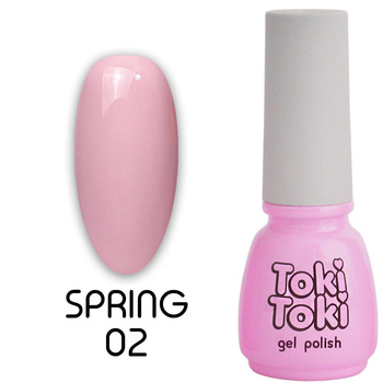 Lakier hybrydowy Toki-Toki Spring SP02 różowy 5ml