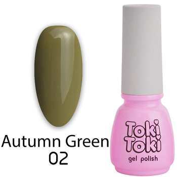 Lakier hybrydowy do paznokci Toki-Toki Autumn Green AG02 pistacjowo zielony 5ml