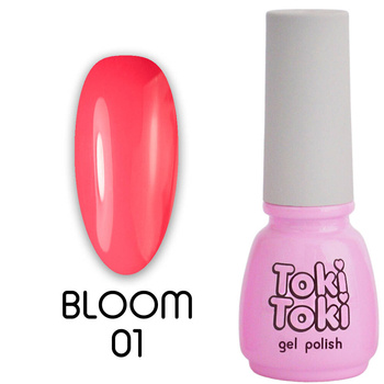 Lakier hybrydowy do paznokci Toki-Toki Bloom BM01 czerwony 5ml