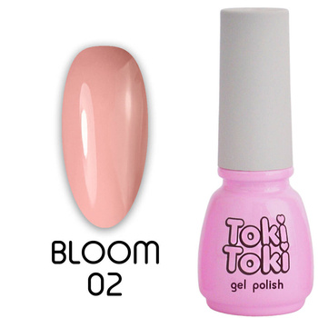 Lakier hybrydowy do paznokci Toki-Toki Bloom BM02 różowy róż 5ml