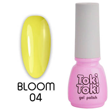 Lakier hybrydowy do paznokci Toki-Toki Bloom BM04 żółty 5ml