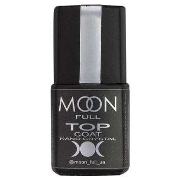 Top hybrydowy odporny na zarysowania MOON Full Non-wipe Nano Crystal 8ml