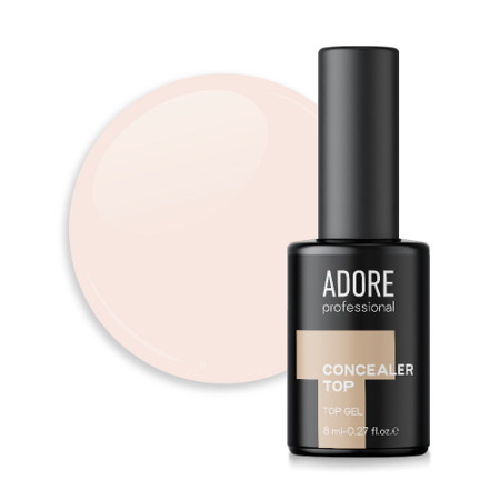 Adore Top Concealer 04 beżowy top hybrydowy 8ml