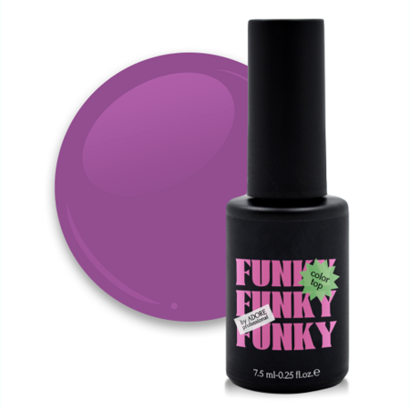 Adore Top hybrydowy Funky Color 03 neon fioletowy 8ml