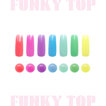 Adore Top hybrydowy Funky Color 03 neon fioletowy 8ml