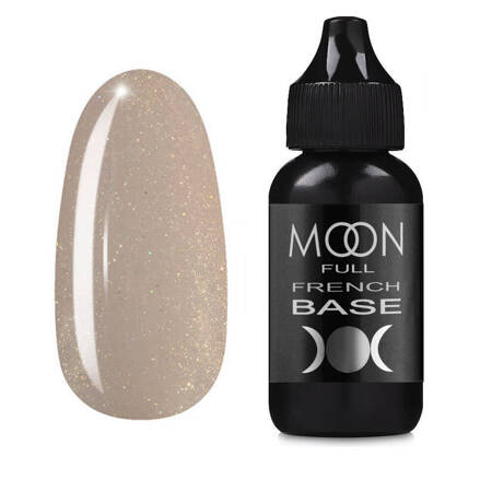 Baza hybrydowa MOON Full Cover French Rubber Base 13 brązowa 30 ml 