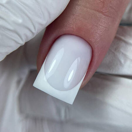 F.O.X farbka żelowa do zdobień / french manicure biała No Wipe 001 5 ml