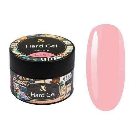 FOX Hard gel Żel budujący Cover Rose o konsystencji bazy do paznokci 30 ml 