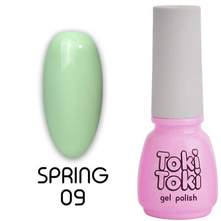 Lakier hybrydowy Toki-Toki Spring SP09 zielona mięta 5ml