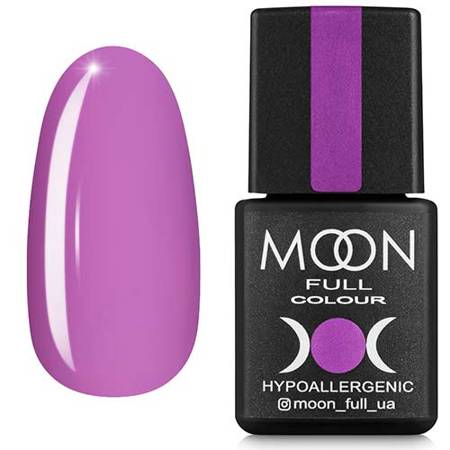 Lakier hybrydowy do paznokci MOON FULL 162 pastelowy liliowy 8ml