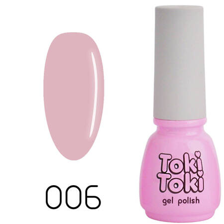 Lakier hybrydowy do paznokci Toki-Toki 06 różowy nude 5ml