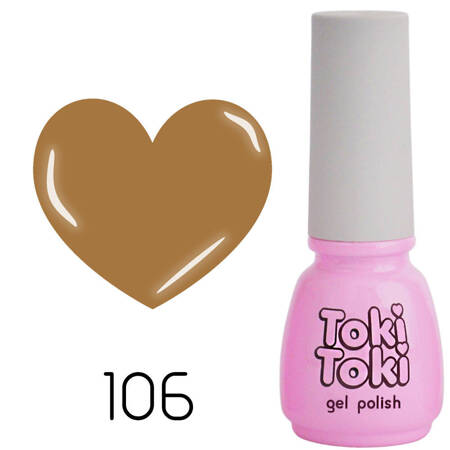 Lakier hybrydowy do paznokci Toki-Toki 106 musztardowy 5ml