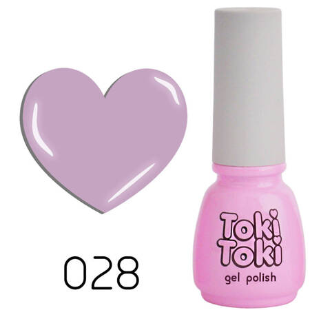 Lakier hybrydowy do paznokci Toki-Toki 28 jasnofioletowy 5ml