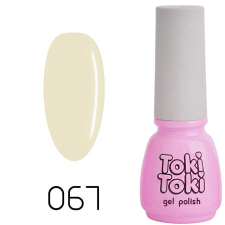 Lakier hybrydowy do paznokci Toki-Toki 67 mleczny 5ml