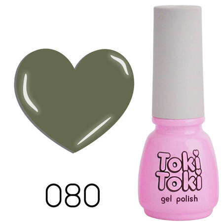 Lakier hybrydowy do paznokci Toki-Toki 80 zielona pistacja 5ml