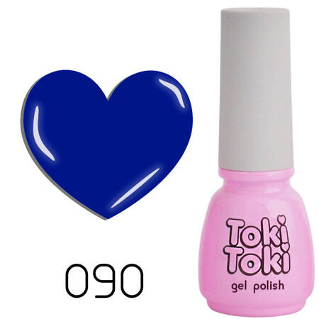 Lakier hybrydowy do paznokci Toki-Toki 90 niebieskie indigo 5ml