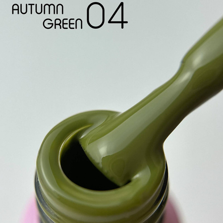 Lakier hybrydowy do paznokci Toki-Toki Autumn Green AG04 zielona oliwka 5ml