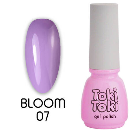 Lakier hybrydowy do paznokci Toki-Toki Bloom BM07 jasny fioletowy 5ml