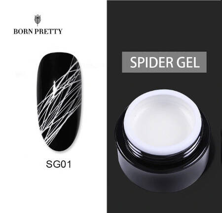 Spider Gel UV Born Pretty biały 8 ml