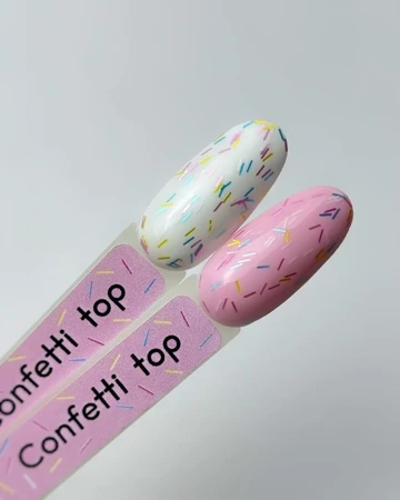 Top hybrydowy Toki Toki Confetti Top z efektem „konfetti” 5 ml