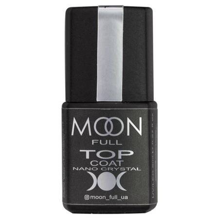 Top hybrydowy odporny na zarysowania MOON Full Non-wipe Nano Crystal 8ml