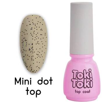 Toki Toki Mini Dot Top топовое покрытие эффектом «конфетти», 5 ml