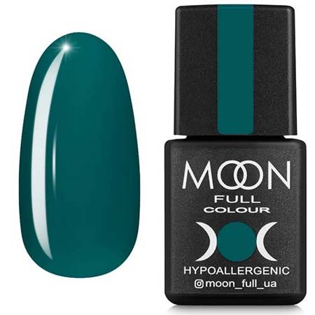 Гель-лак для ногтей MOON FULL 216 темный зеленый 8мл