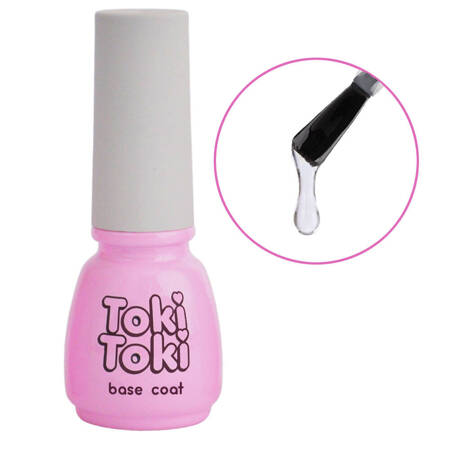 Каучуковая база для гель-лака Toki Toki RUBBER BASE прозрачная 5ml