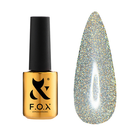 F.O.X Top Opal топовое покрытие с эффектом сияния под ярким освещением, 7 ml