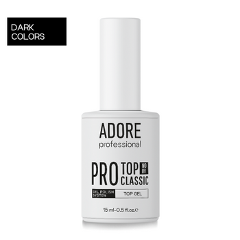 Tоп для гель-лаку Adore Pro Classic  для темних відтінків без UV 15ml