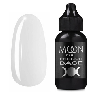 База камуфлююча MOON Full French Rubber Base 11 молочнa-бежевий  30 мл