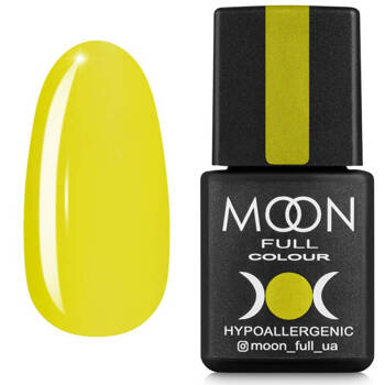 Гель-лак для нігтів MOON FULL 445 лимонний 8мл
