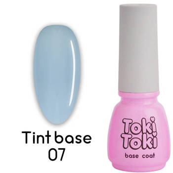 Каучукова база Toki Toki Tint Base 07 блакитний 5 мл