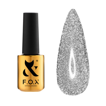 F.O.X Top Opal топове покриття з ефектом сяйва під яскравим освітленням, 7 ml