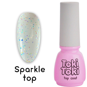 Toki Toki Sparkle Top топове покриття ефектом «конфеті», 5 ml