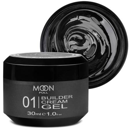 Гель для нарощування Moon Full Builder Cream Gel 01 прозорий 30 мл