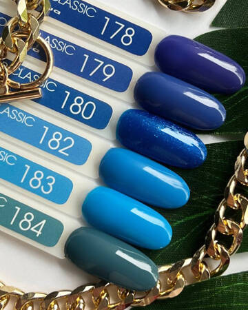 Гель-лак для нігтів MOON FULL 178 фіолетово-синій 8мл