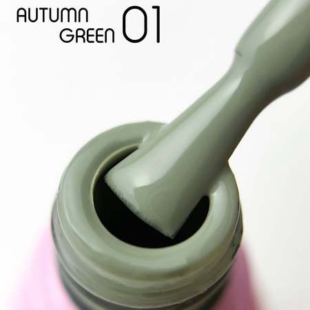 Гель-лак для нігтів Toki Toki Autumn Green AG01 блідо-зелений 5мл