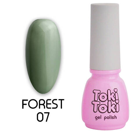 Гель-лак для нігтів Toki Toki Forest 07 зелена м'ята 5мл