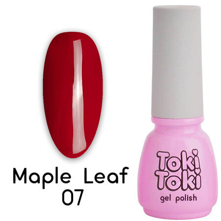 Гель-лак для нігтів Toki Toki Maple Leaf ML07 червоний 5мл