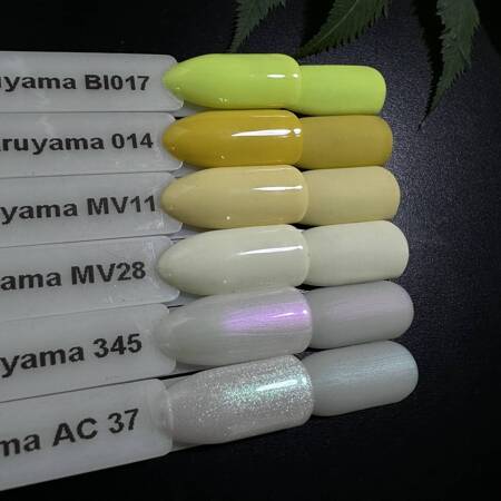 Гель-лак пастельно жовтий Haruyama MV028 8ml 